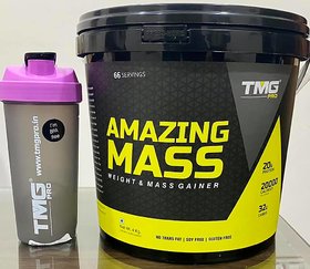 AMAZING MASS-4KG (WEIGHT  MASS GAINER)