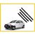Side door Beading For Alto in Black Color set of 4(only alto)