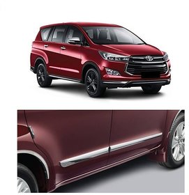 Side door beading for Innova CRYSTA in Full Chrome Finish with Genuine OE Finish