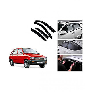 Auto lite door visor for Maruti 800 Set of 4 injection molding non breakable