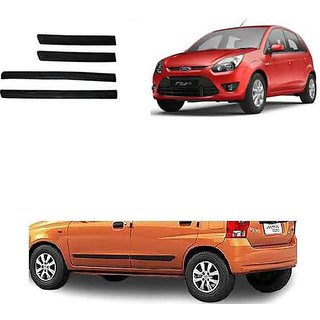 Side door Beading For Figo Matt Black Color with Genuine Finish set of 4