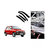 Auto lite door visor for Maruti 800 Set of 4 injection molding non breakable
