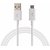 Anshmit Fast Charging 3 m Micro USB Cable (Compatible with Mobile Phone, Tablet, White, One Cable) 3 m Micro USB Cable