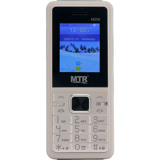 MTR M200 (Dual SIm, 1.8 Inch Display, 3000 Mah Battery)