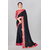 Meia Trendy Vichitra Silk Saree With Jacquard Lace And Blouse Piece
