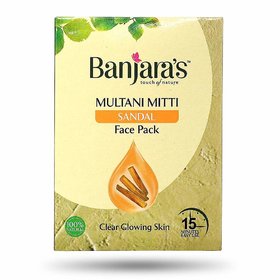 Banjara's Multani Mitti And Sandal Face Pack 100g