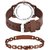 Brown Avenger With King Bracelet Combo Watch For Men