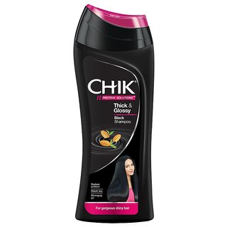 Chik Thick  Glossy Black Shampoo - 180ml