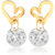 Vighnaharta Valentine Gift CZ Gold Plated alloy Drop Earring for Women and Girls