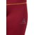 Threadstone Women's Maroon Cotton Lycra Regular Fit Sportswear