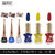 La Perla (LP-BSI-NPELCMB06-527) CH Piano Multicolor Nail Paint and BSI Eyeliner Combo (Pack of 6)
