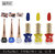 La Perla (LP-BSI-NPELCMB06-531) CH Piano Multicolor Nail Paint and BSI Eyeliner Combo (Pack of 6)
