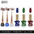 La Perla (LP-BSI-NPELCMB06-493) CH Piano Multicolor Nail Paint and BSI Eyeliner Combo (Pack of 6)