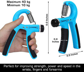 Hand Grip Strengthener with Intelligent Counter, Adjustable Grip Strength Trainer Multicolor