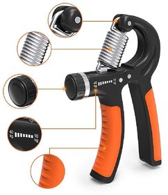 Adjustable 10 to 40 Kg Hand Exerciser Grip Strengthener Multicolor