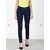 Women Navy Blue Silky Jean