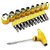 SunriseCar Multi Purpose 21 Pcs Iron Screwdriver Socket Set - (Assorted Color)