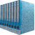 Expo Classic Office D Ring Box File l Binder Office, File Best for Letter, Legal, A4 Size(Pune-Blue)Pack Of 8