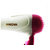 1000 Watts Professional Hair Dryer Pink White