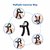 Hand Grips Strengthener, Adjustable Resistance Hand Exerciser Strength Trainer  Build Hand Finger Wrist Multicolor