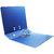 JDENTS Plastic Lever Arch Binder Box File (Blue, Pack of 8) for Legal, Letter, A4 Size Paper