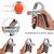 Hand Grip Strengthener with Intelligent Counter, Adjustable Grip Strength Trainer Multicolor