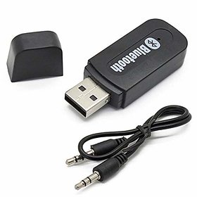Wireless USB 3.5mm Bluetooth Hands-Free Audio Receiver 3.5mm Music Adapter with Dongle Transmitter USB Mp3