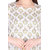 Malkaa India Womens Trendy Stylish Designer/Regular Printed Short Kurtis(White)