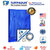 TUFFPAULIN 12FT X 50FT 120 GSM Blue Tarpaulin Tirpal Tadpatri Tharpai Thadika, Eyelet, MLCL, UV  Water Resistant