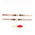 Handmade Handmade Rakhi combo with Roli Chawal Set of 2