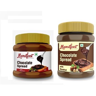 Mamafeast Chocolate Spread Hazelnut (200gm+350gm) 550gm