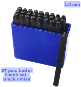 Scorpion Number Punch Set 1/32 - (1 mm) Hardened Steel/Metal Die Jewelers with Case