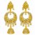 Traditional 1gm gold and micron plated  jhumkis