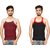 Assorted Color Men's Gym Vest (Pack Of 2)