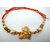 Lord Ganesha Playing Guitar Pearl RakhiGanpati Bappa Rakhi for Brother-(RM06)