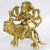 Goddess Maa Durga Sitting on Lion Brass Idol/Hindu Religious Devi Maa Handicraft Traditional or Religious Statue