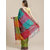SVB Saree MultiColour Chanderi Saree With Tassels