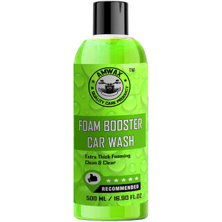 AMWAX CAR AND BIKE FOAMING WASH SHAMPOO 500 ML
