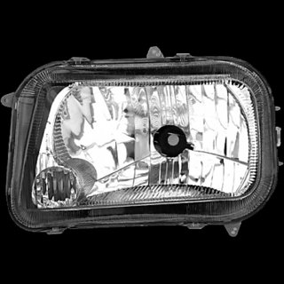 Head Light Light Assembly For Maruti Van Type-3  Left Passenger Side  (without bulb,motor,wiring and holder)
