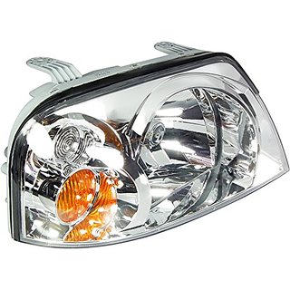 Head Light Light Assembly For Santro Xing Right Driver Side  (without bulb,motor,wiring and holder)