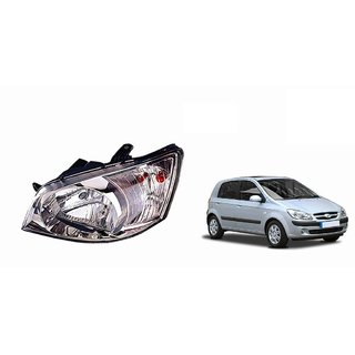 Head Light Light Assembly For Getz(not For Getz Prime) Left Passenger Side  (without bulb,motor,wiring and holder)