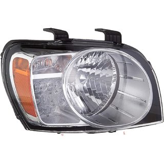 Head Light Light Assembly For Scorpio Type-2 Right Driver Side  (without bulb,motor,wiring and holder)