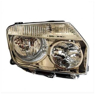 Head Light Light Assembly For Duster Type-1 Old Model ,Right Driver Side  (without bulb,motor,wiring and holder)