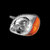 Head Light Light Assembly For Santro Old Left Passenger Side  (without bulb,motor,wiring and holder)