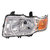 Head Light Light Assembly For Tavera Type-2,Left Passenger Side  (without bulb,motor,wiring and holder)