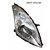 Head Light Light Assembly For Swift 2012-2017 type-2,Right Driver Side  (without bulb,motor,wiring and holder)