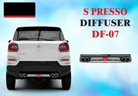 Rear Bumper Diffuser For S-Presso All Models And variants