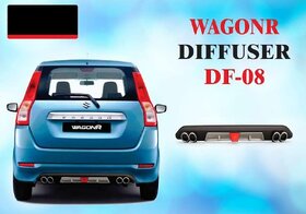 Rear Bumper Diffuser For Wagon R New From 2019 Models
