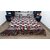 Peponi 144 TC Jaquard Woven Premium Silk Double Bedsheet with 2 Pillow Covers (Multicolour, 90 x 100 Inch) - Grey  Maro
