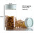 Solomon Premium Quality Styalo Round Container Stylish Airtight Container Plastic Container- 950ML(Pack of-12,Pista)